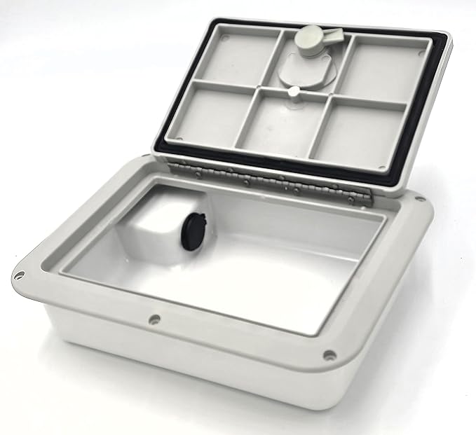 DPI Marine Glove Box with Charging Station 9" x 12" x 2-1/2" by DPIMarine