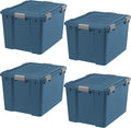 IRIS USA WeatherPro 74 Qt Eco-Friendly Storage Bins by IRISUSA