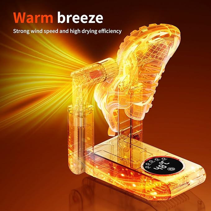 Shoe dryer, retractable shoe drying device - Image 4