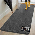 GORILLA GRIP SOAKSTOPPER Dog Door Mat, 70x24 Machine Washable Rug Absorbent by GorillaGrip