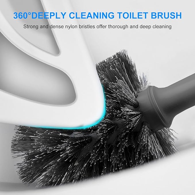 SetSail Toilet Brush and Plunger Set, 2 Packs Toilet Plungers - Image 5