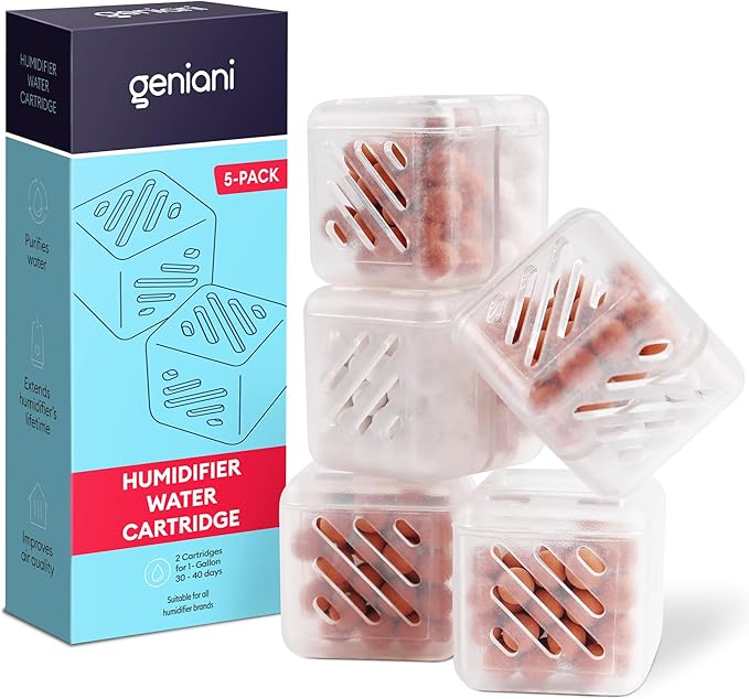 Humidifier Water Cartridge Compatible by GENIANI