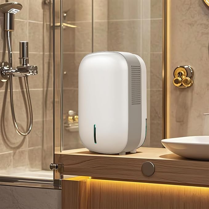 Mini Dehumidifier for Small Bathroom. Quiet. Auto Shut-OFF. Power Off Memory. - Image 3