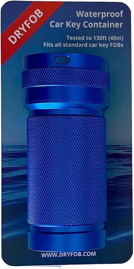 DRYFOB Waterproof PLB or Car Key Container, Holder by DRYFOB