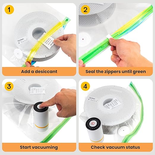 3D Printer Filament Storage Bags Vacuum Storage Bags Kit 3D Printer Accessories - Image 9