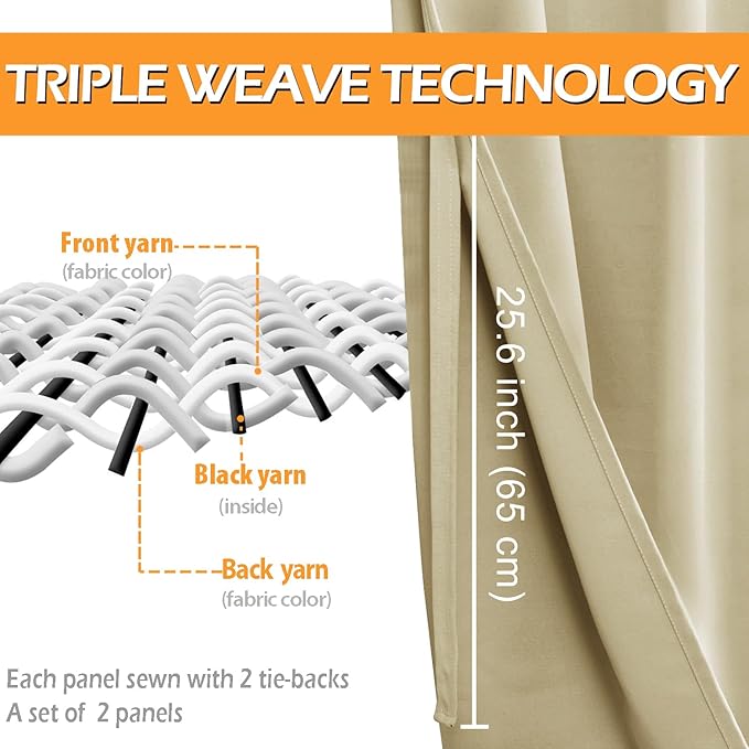 Hiasan Grommet Blackout Curtains - Image 4