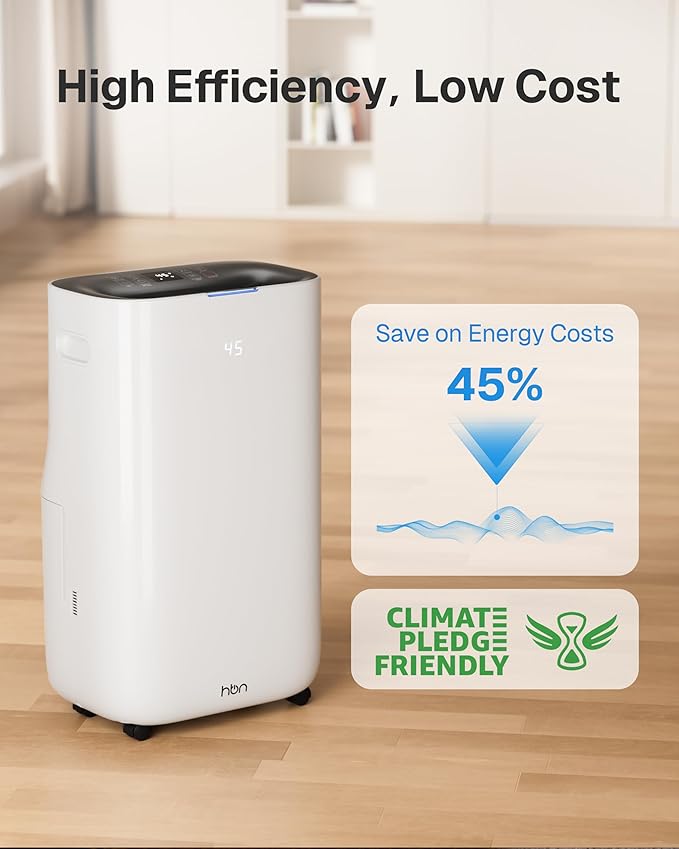4500 Sq.Ft Dehumidifier for Basement and Large Rooms Max 80 Pint/Day - Image 4