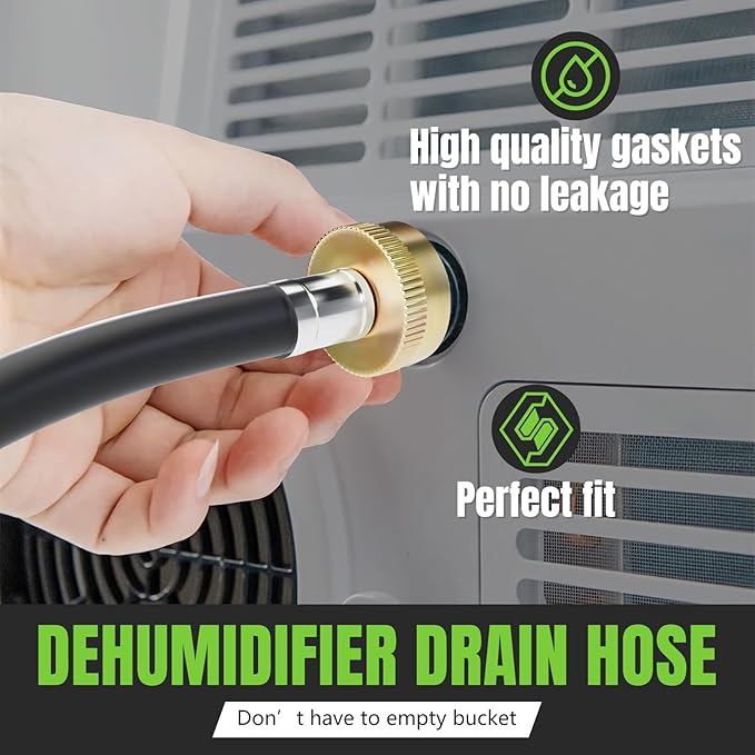 13FT Dehumidifier Drain Hose 3/4" FHT, Leakproof Dehumidifier Hose - Image 6