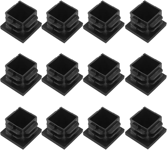 12 Pack 3/4" Square Plastic Plugs by Bonsicoky