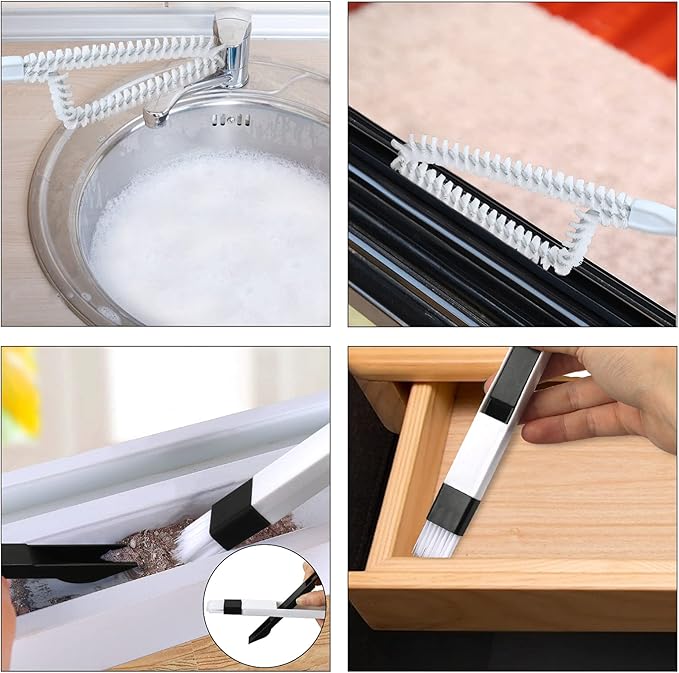 Openfly Hand-held Groove Gap Cleaning Tools, Tile Joint Scrub Brush Window - Image 3