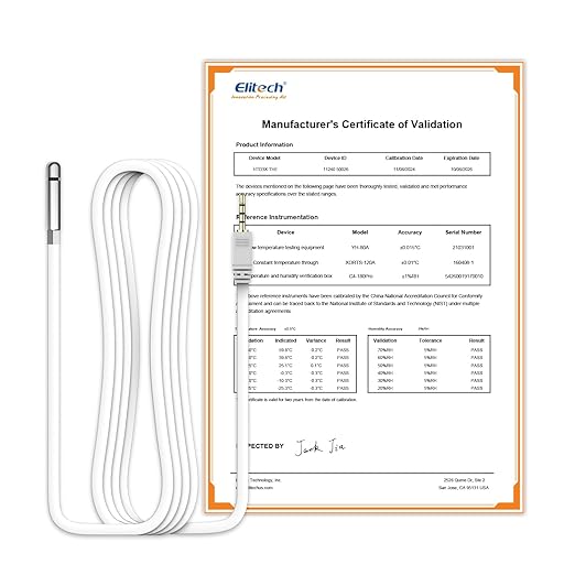 Elitech Temperature and Humidity Probe by Elitech