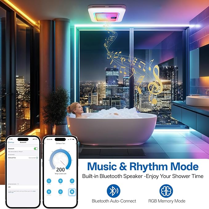 Smart Bathroom Exhaust Fan - Image 2