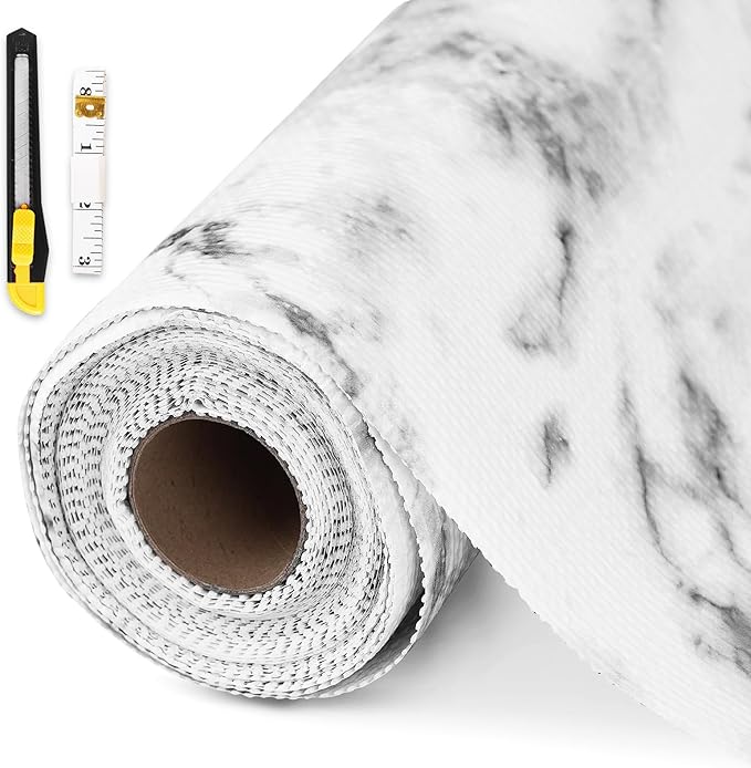 Drawer and Shelf Liner for Kitchen Cabinet, Non-Adhesive Cabinet Liner 18in x by GTJ