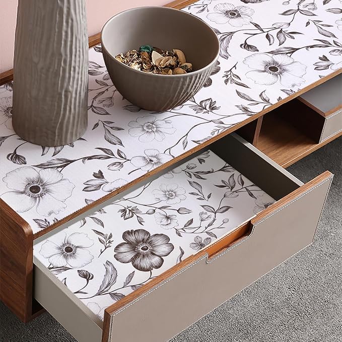 Drawer and Shelf Liner for Kitchen Cabinets Non-Adhesive and Strong Grip Shelf - Image 4