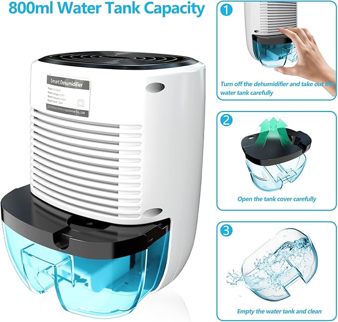 Dehumidifiers for Home 27oz Small Auto Shut off Dehumidifiers - Image 5