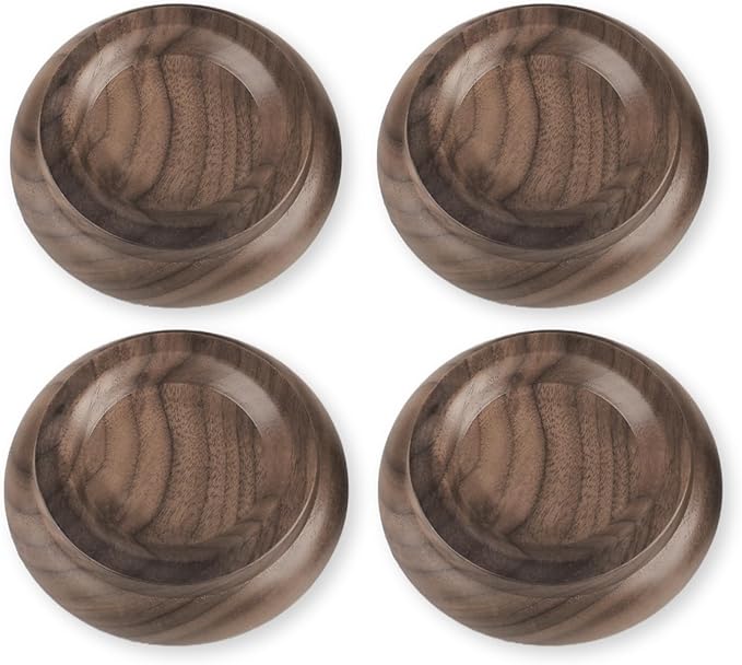 Upright Piano Caster Cups, Furniture Leg Pad Set of 4, - Image 2