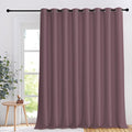 NICETOWN Extra Wide Sliding Door Curtain 108 inches Long, 120 inches Wide Room by NICETOWN