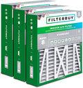 Filterbuy 17.5x21x5 Air Filter MERV 8 Essential Dust & Allergy Defense by Filterbuy