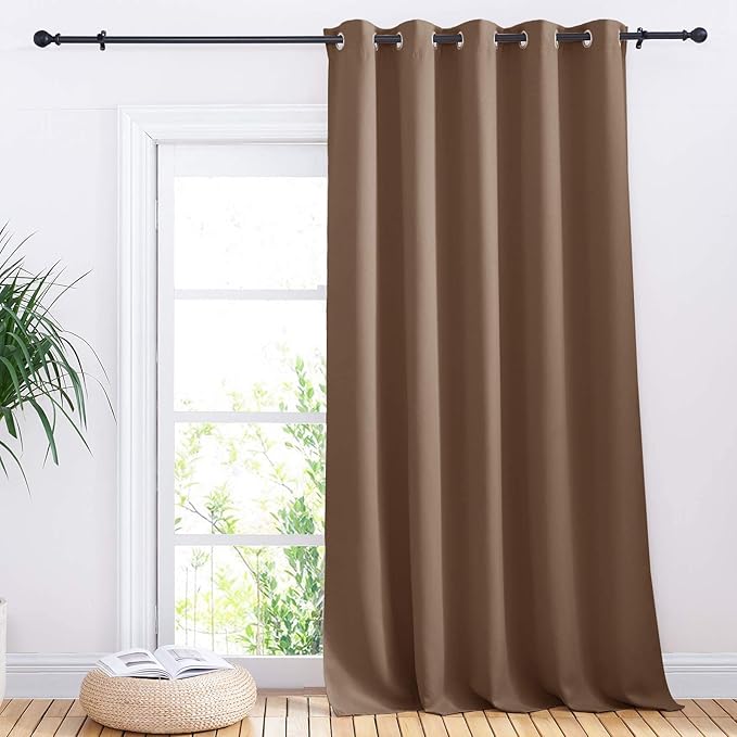 NICETOWN Blackout Blinds for Patio Door, Sliding Door Insulated Blackout - Image 2