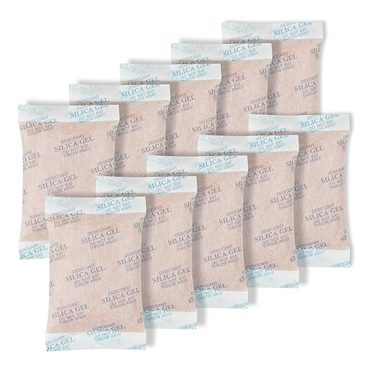 100 Gram Silica Gel Packets, Desiccant Packs Silica Gel Desiccant Packets by ROOMLINE