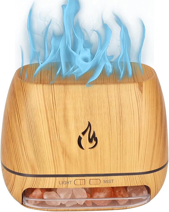 Ultrasonic Diffusers for Aromatherapy, Salt Rock Fragrance Oil Humidifier | - Image 8