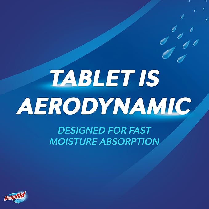 DampRid Moisture Absorber Drop-In Tablet Refill Pack, Fresh Scent, 15.8 oz. - Image 8
