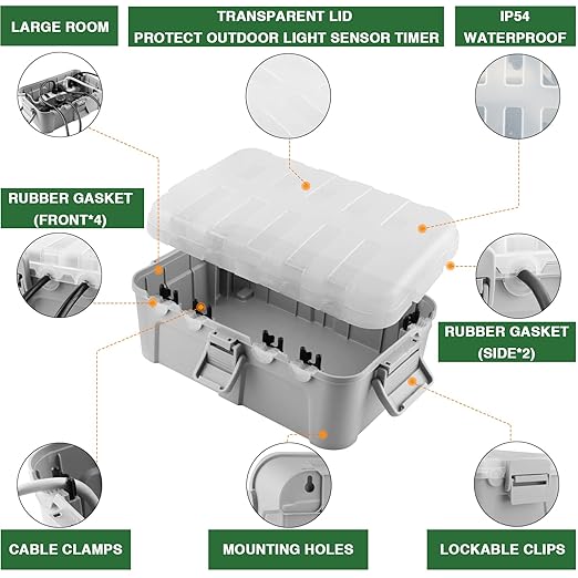 Flemoon Large Outdoor Electrical Box - Image 5