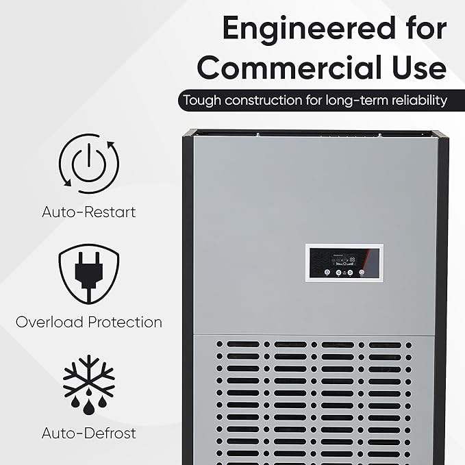 350 Pints Commercial Dehumidifier - Image 6