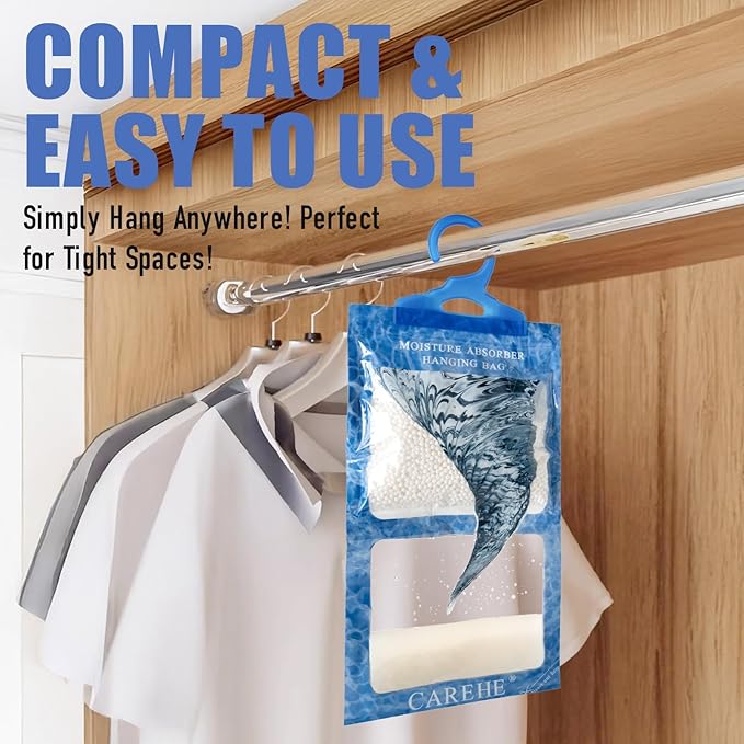 Hanging Moisture Absorbers Bags, Effective Dehumidifiers - Image 4
