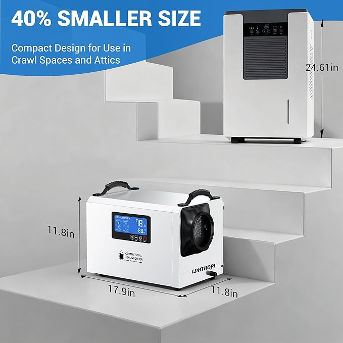 LDHTHOPI 145 Pint Commercial Dehumidifier - Image 8