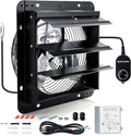 12 Inch Wall Mounted Shutter Exhaust Fan by Hipoilk