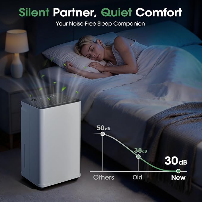 2500 sq.ft Dehumidifier for Basement, Smart APP WiFi Control, 35 Pint - Image 6