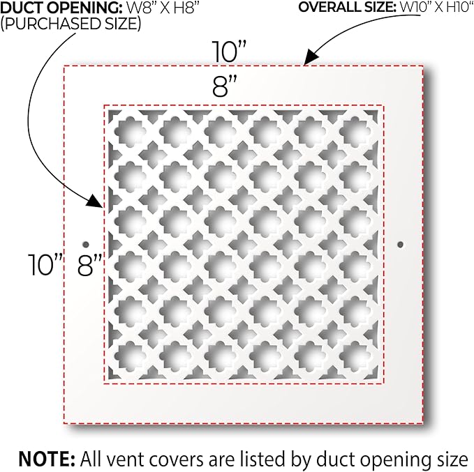 SABA Home Decor Air Vent Cover Grille - Image 2