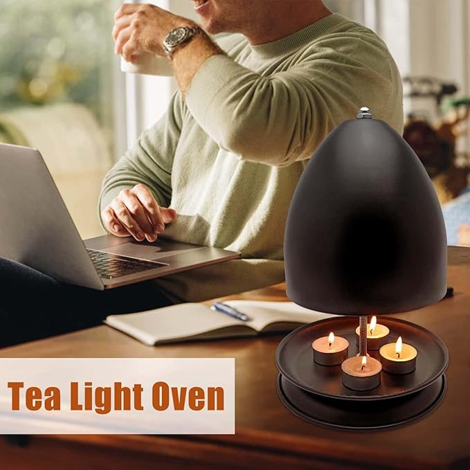 Tea Light Candle Heater, Tea Light Oven Metal Radiator, Heater Tea Light Oven - Image 2