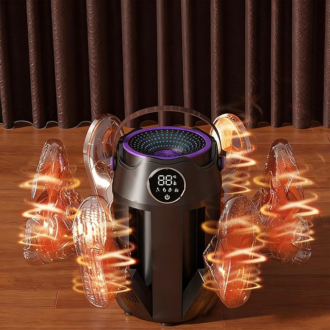 6-Arm Boot and Glove Dryer Family Size – Forced Air Boot Dryer - Image 8