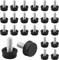 Biaungdo 24 Pcs Adjustable Furniture Levelers, M6x15 mm Ajustable Leveling Feet by Biaungdo