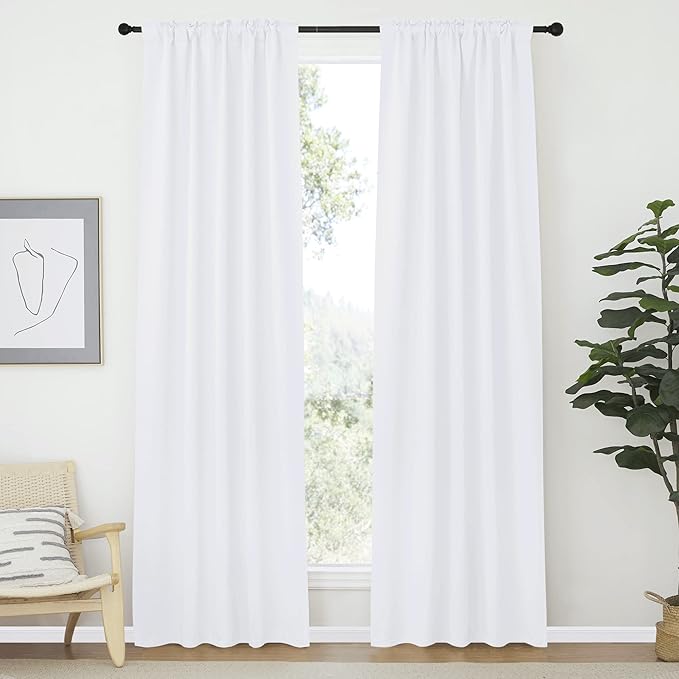 NICETOWN Window Curtain Panels for Kitchen - Image 2