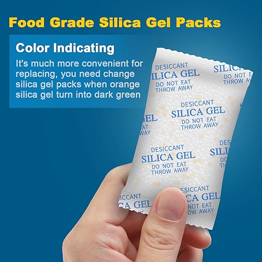 Moisture Absorbers, 20G 75 Pack Premium Transparent Desiccant - Image 2