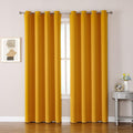 ChrisDowa Room Darkening Curtains 120 Inches Long 2 Panels Set by ChrisDowa