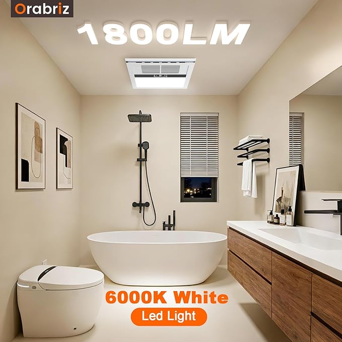 4-in-1 Bathroom Exhaust Fan - Image 5