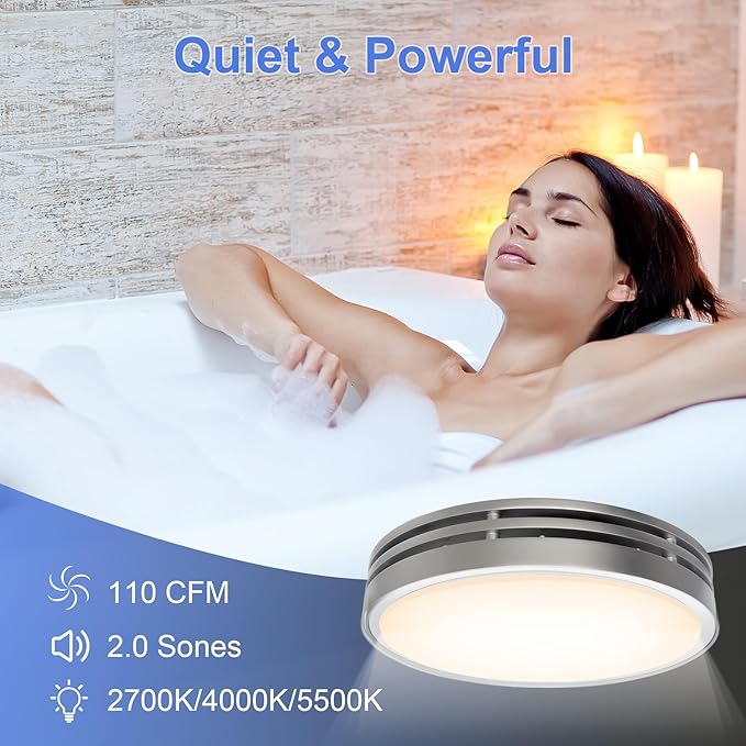 Akicon Bathroom Exhaust Fan - Image 9