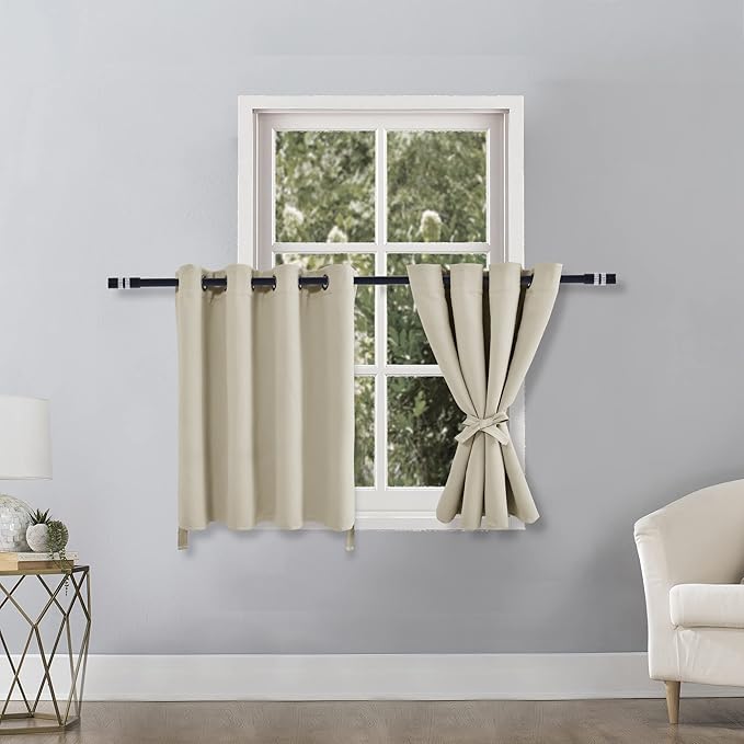 Hiasan RV Blackout Curtains for Bedroom, 52 x 36 Inches Long - Image 2