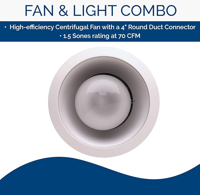 Broan-NuTone 744LED Recessed Light Ventilation Fan - Image 2