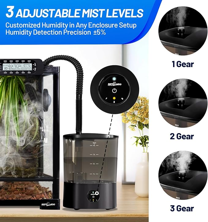 REPTI ZOO Smart WiFi Reptile Fogger - Image 5