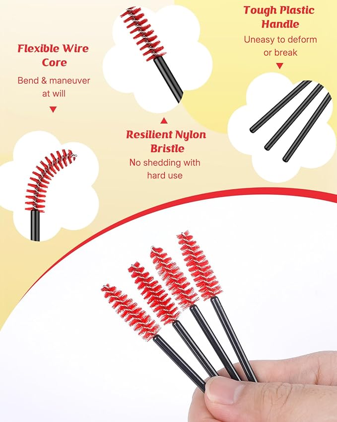 Pawfly 24 Pcs Hummingbird Feeder Cleaning Brushes, Mini Nylon Hummingbird - Image 3