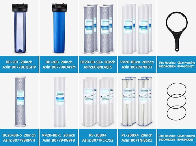 Geekpure 20-Inch Universal Compatible Big Blue Carbon Block Water Filter - Image 5