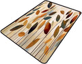 Vintage Leaf Printing Patterns Broadloom by Snarena