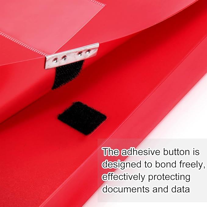 HUA JIE A4 Storage File Boxes Plastic Archives Cases - Image 4