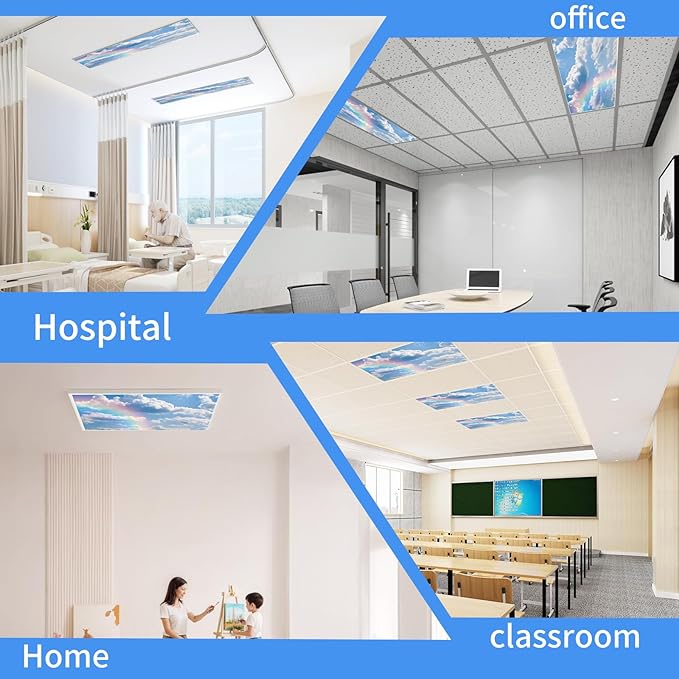 Torixqi 8 Pcs Fluorescent Light Covers - Image 5