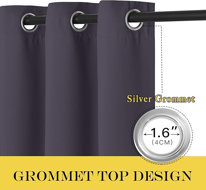 NICETOWN Privacy Room Divider Curtain Thermal Blackout Curtain - Image 5